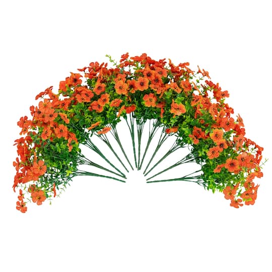 Michaels, 13" UV Resistant Artificial Daisy Bushes, 12ct. – Category: Bushes